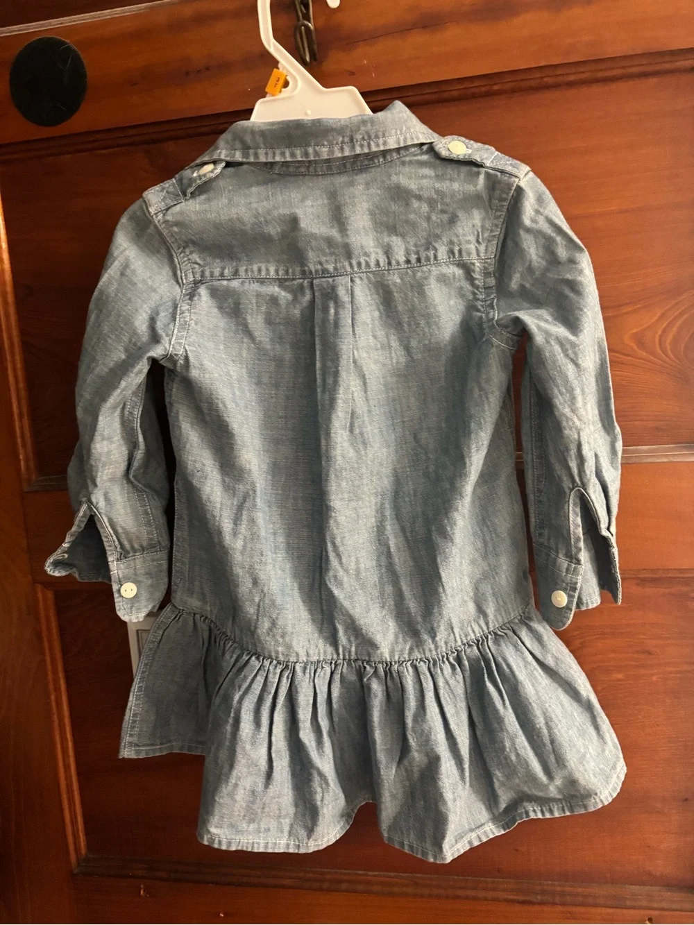 Ralph Lauren Light Blue Chambray Shirt Dress